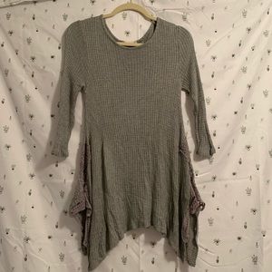 Altar’d State Waffle Knit Tunic Sweater